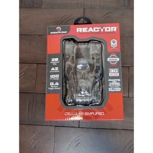 StealthCam Reactor Cellular Trail Camera NIB Verizon 26mp 0.4 sec trigger speed